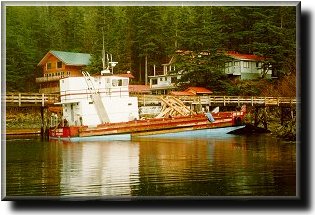 Beach landing at Elfin Cove
